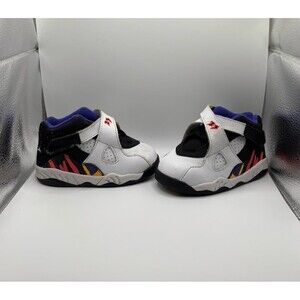 Retro Air Jordan Three Peat 8 Athletic Basketball Shoes Size 6c 305360-142